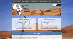 Desktop Screenshot of nsx.com.na